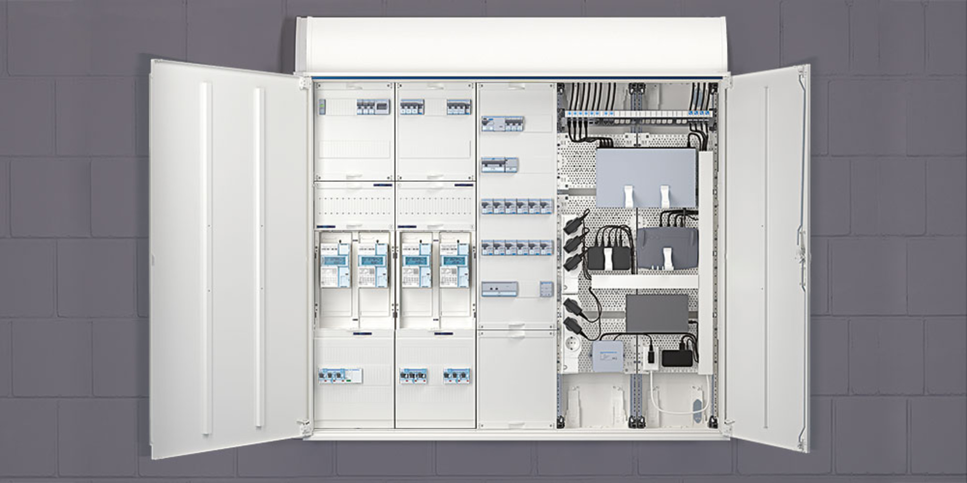 Technikzentrale bei SBTec smart buildings GmbH in Bruchköbel