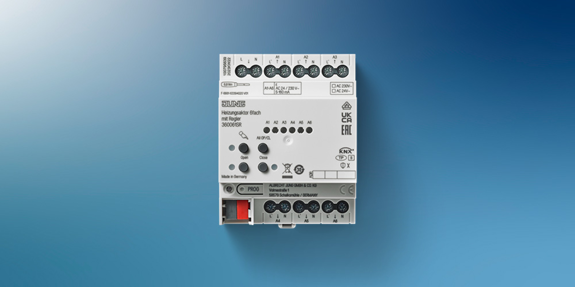 KNX Heizungsaktor 6-fach bei SBTec smart buildings GmbH in Bruchköbel